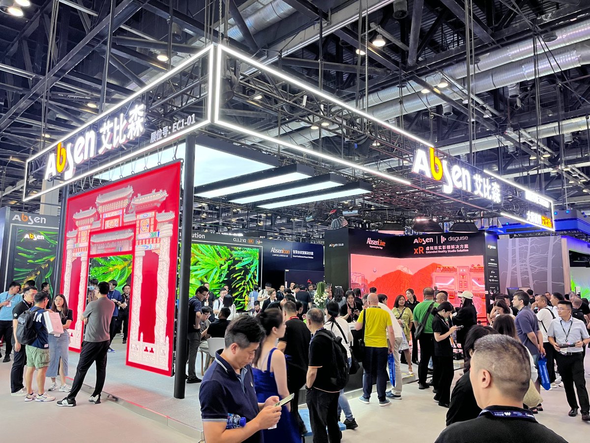 LEDAbsen's tweet photo. 🌟 🌟 The first day of Beijing InfoComm China 2023 was packed with countless buzz at Absen 🤗 BOOTH EC1-01!
😘 Thanks to the clients and team for creating a fantastic day together! More surprises await in the following two days! Join Absen tomorrow!
#infocommchina #avtweeps https://t.co/sLstrkjJPC