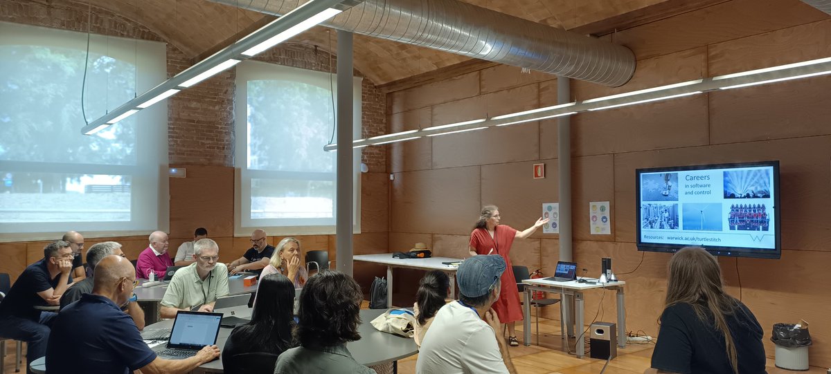 TurtleStitch makes Maths matter! That's what Margaret Low explained at #SnapCon23 in Barcelona