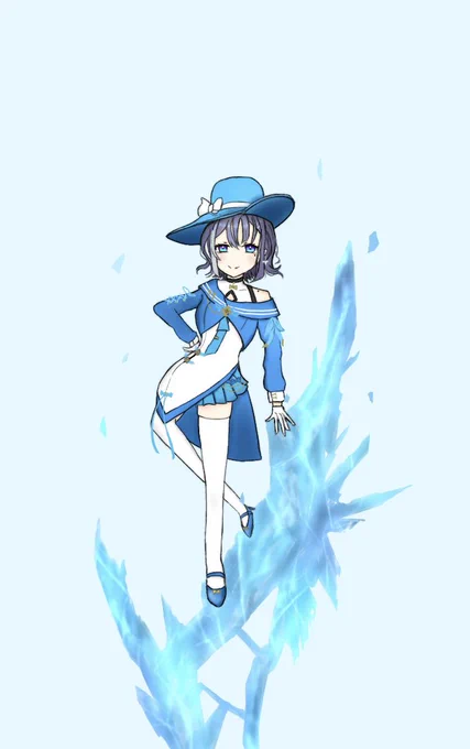 #いざよ絵 ちー様氷結系の能力使ってきそうという妄想