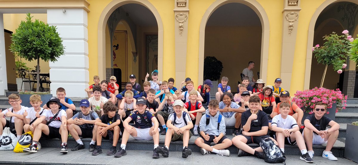 SandbachMFLTrip's tweet photo. All set for the rides! #hellenthal2023 #enrichmentweek2023 https://t.co/bw6mIo5GzV