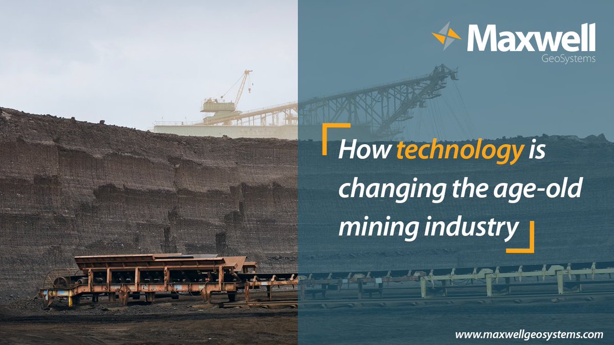 MaxGeoSys's tweet photo. The #mining industry has undergone various significant #transformation and advancements through the integration of #technology. We’ll explore some of the ways in which technology is changing the age-old mining industry. Read more: https://t.co/THlZo4FBmi https://t.co/4EHq7BOsdZ