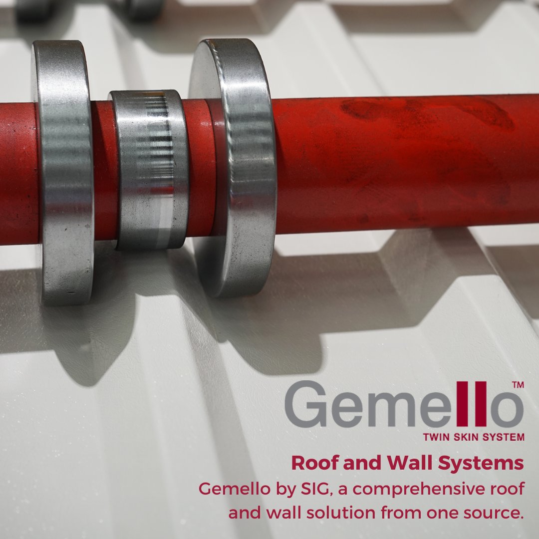 SIGBSol10's tweet photo. SIG Building Solutions Gemello
Twin Skin System

Download our brochure https://t.co/aIIP4MnbLn

#gemello #roof #wall #system #solution https://t.co/wkk97dXW6r