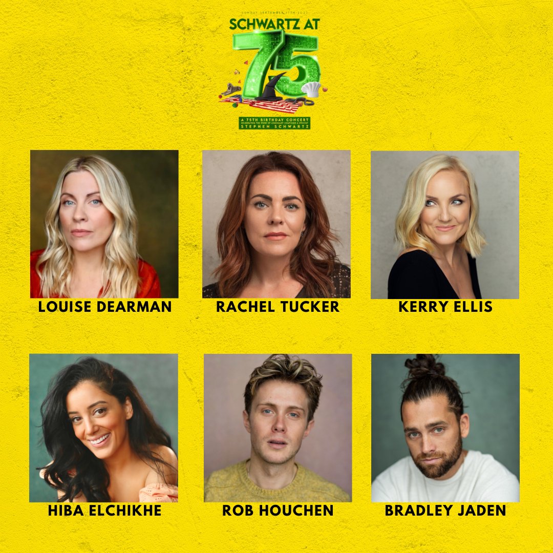 NimaxTheatres's tweet photo. Schwartz at 75 – Extra performance added due to popular demand! 📣🎶

A star-studded cast including @kerryjaneellis1, @racheltucker1, @LouiseDearman, @BradleyJaden, @alisonjiear, @robhouchen and more will be joined by Stephen Schwartz himself!

🎟 https://t.co/XO4oVNWJv7 https://t.co/HNffsfSjTC