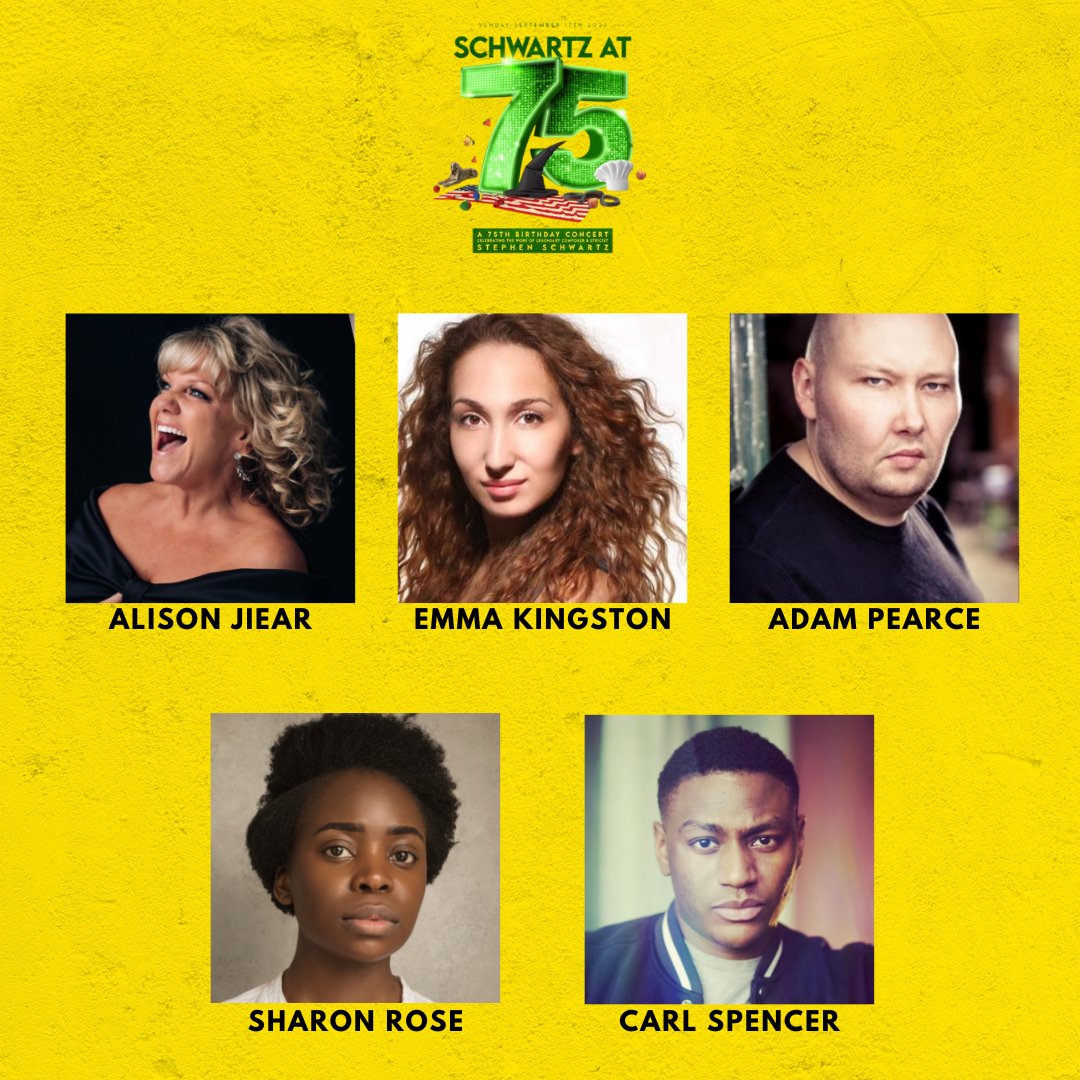 Schwartz at 75 – Extra performance added due to popular demand! 📣🎶

A star-studded cast including <a href="/kerryjaneellis1/">.</a>, <a href="/racheltucker1/">Rachel Tucker</a>, @LouiseDearman, <a href="/BradleyJaden/">Bradley Jaden</a>, <a href="/alisonjiear/">alisonjiear</a>, <a href="/robhouchen/">Rob Houchen</a> and more will be joined by Stephen Schwartz himself!

🎟 nimaxtheatres.com/shows/schwartz…