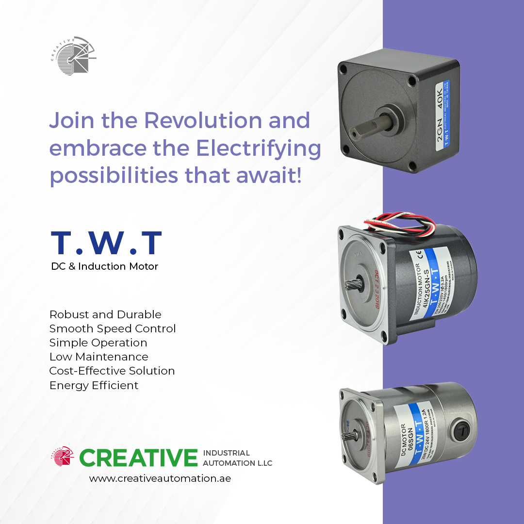 CreativeUAE3's tweet photo. From smart manufacturing to sustainable energy solutions, DC and Induction Motors are propelling us into a new era.

Contact Us at: +971 52 671 9470
Visit our web: https://t.co/48v8XicBUX https://t.co/jpgBckAKqn