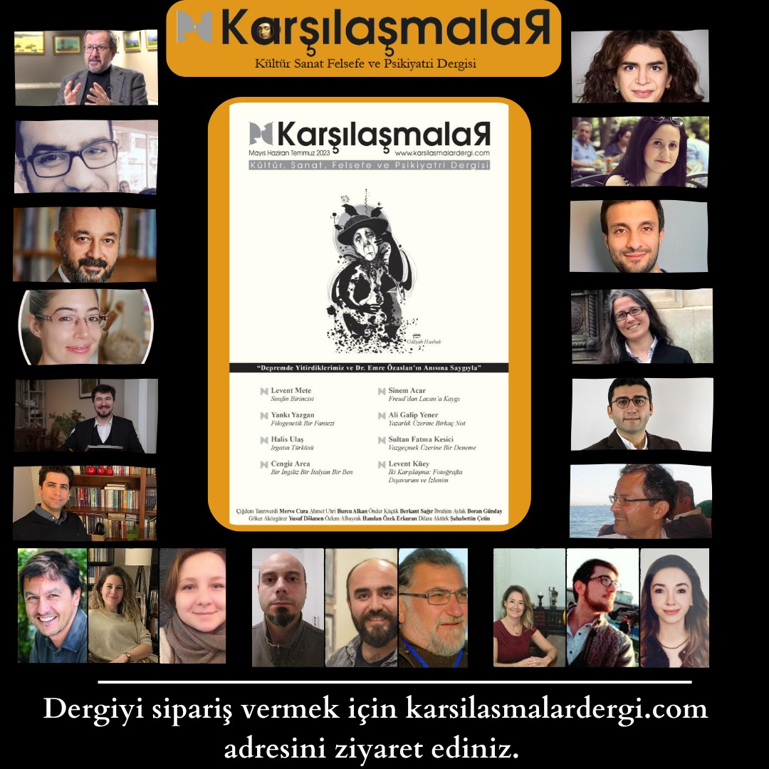 Karşılaşmalar Dergisi

Dergiyi sipariş vermek için sitemizi ziyaret edebilirsiniz. 

karsilasmalardergi.com

#karşılaşmalardergisi #psikiyatri #psikoloji #felsefe #edebiyat