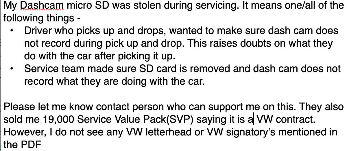 advait1987's tweet photo. @VW @volkswagenindia : Please break service providers monopoly! https://t.co/in1TfeWE0i