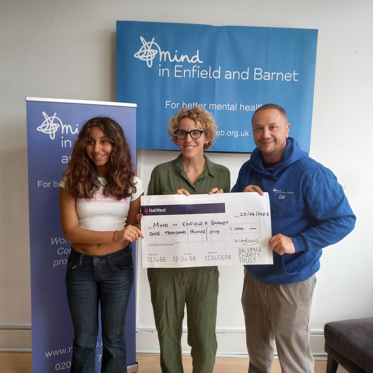 Mind in Enfield & Barnet (@mind_eb) on Twitter photo Many thanks for a donation from Manoj, Director of ashapura.co.uk, from their trust balvimaa.org, which was set up by his father.
#charity #donations #mentalhealth Many thanks for a donation from Manoj, Director of ashapura.co.uk, from their trust balvimaa.org, which was set up by his father.
#charity #donations #mentalhealth