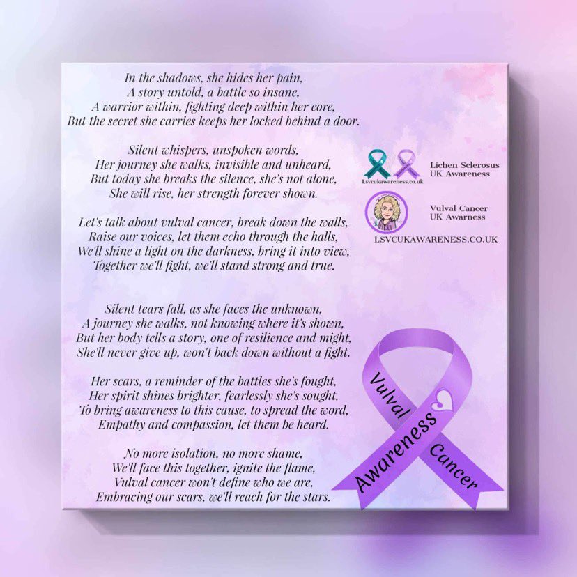 Vulval Cancer UK Awareness tweet media