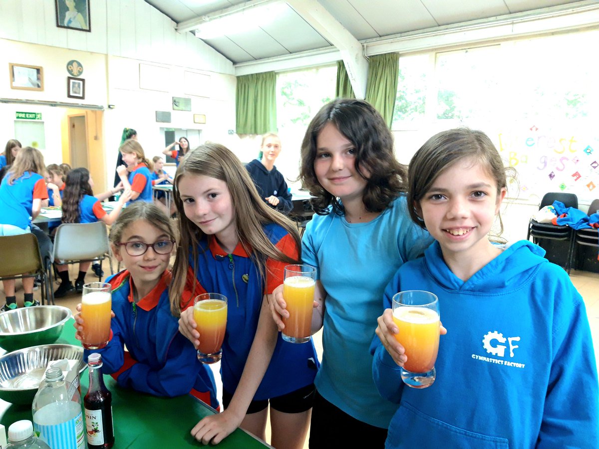 Milford_Guides's tweet photo. Last Guide meeting of term was a chill out party with canvas painting, mocktails, snacks and planning for September. Lovely to welcome Emilia and Lollie who will be joining us next term too 😊 https://t.co/CuIFsAfofw