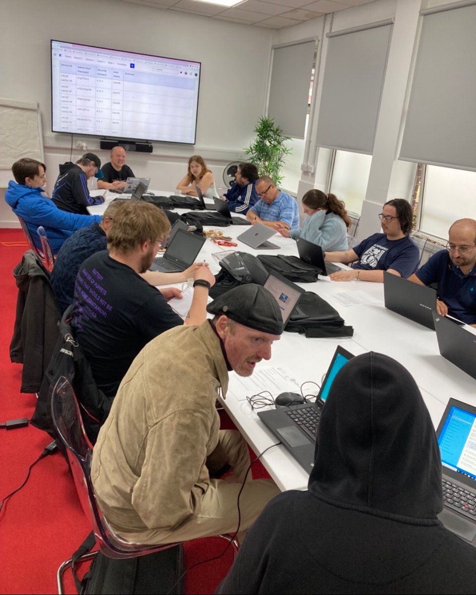 Yesterday was the first session of the Cyber Security training at the Co-Lab, Kidderminster.

It was good to see everyone again and get stuck in. We got off to a great start and look forward to the second session today!