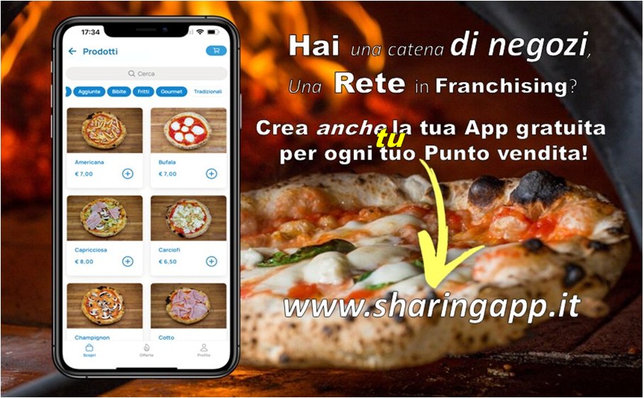 MySharingApp's tweet image. Crea la tua App gratuita, personalizzala, coinvolgi le attività del tuo territorio facendola creare anche a loro e inizia a vendere in Sharing!
#proloco #prolocoditalia #sharingeconomy #ecommerce #associazioni #franchising  #network #sharingapp