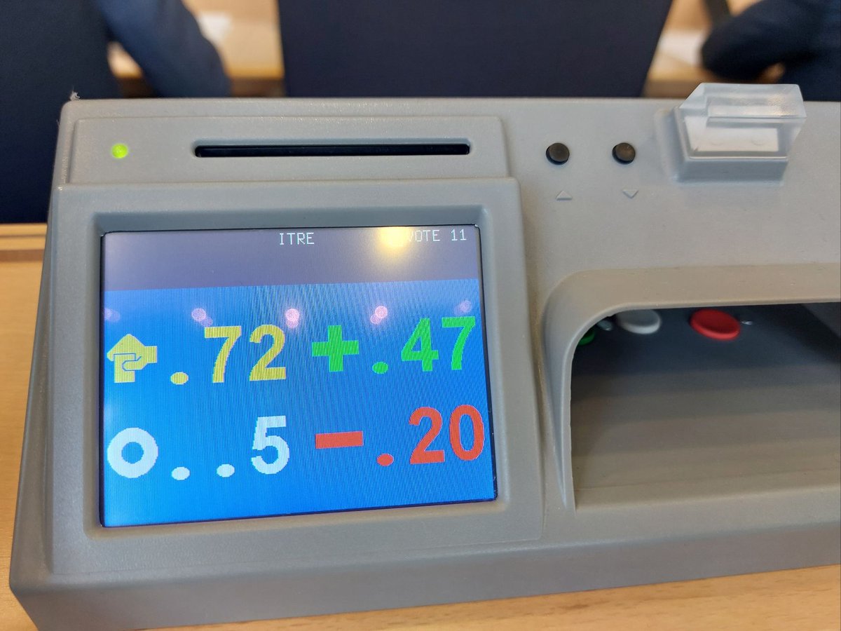 Fabio Parola (@fabparola) on Twitter photo Good report by <a href="/nicogoncas/">Nicolás González  Casares</a> adopted today in <a href="/EP_Industry/">ITRE Committee Press</a>  on the reform of the EU's electricity market ⚡️🇪🇺📝
Clear and effective market design will be key to drive decarbonization and keep energy prices predictable. Looking forward to the next steps!
#EU #EMD #cleanenergy Good report by <a href="/nicogoncas/">Nicolás González  Casares</a> adopted today in <a href="/EP_Industry/">ITRE Committee Press</a>  on the reform of the EU's electricity market ⚡️🇪🇺📝
Clear and effective market design will be key to drive decarbonization and keep energy prices predictable. Looking forward to the next steps!
#EU #EMD #cleanenergy