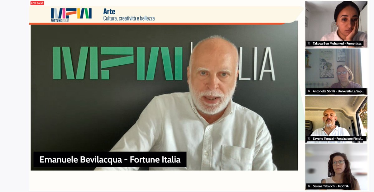 MoCDA: Museum of Contemporary Digital Art (@mocda_) on Twitter photo GM everyone, for our Italian followers
<a href="/SerenaTabacchi/">Serena Tabacchi</a> is speaking for #mocda with <a href="/fortuneitalia/">Fortune Italia</a> for 'MPW in Arte' fortuneita.com/conferenze/mpw⦠GM everyone, for our Italian followers
<a href="/SerenaTabacchi/">Serena Tabacchi</a> is speaking for #mocda with <a href="/fortuneitalia/">Fortune Italia</a> for 'MPW in Arte' fortuneita.com/conferenze/mpwβ¦