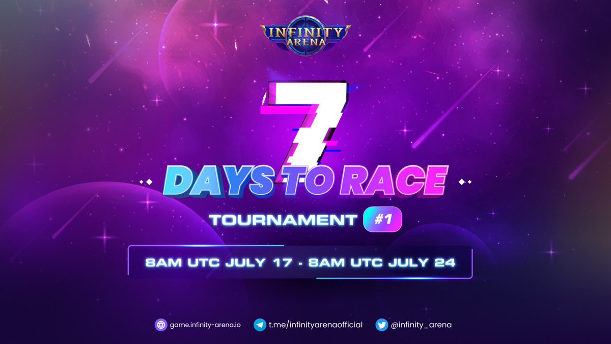 infinity_arena's tweet image. What are you waiting for, fellas? Your Guardians must have longed for the intense encounters for quite some time🔥
❓Where👉game.infinity-arena.io
❓When👉17th - 24th July

For those who missed registration for the 1st #tournament, pls watch out for the next chances to come👀👌