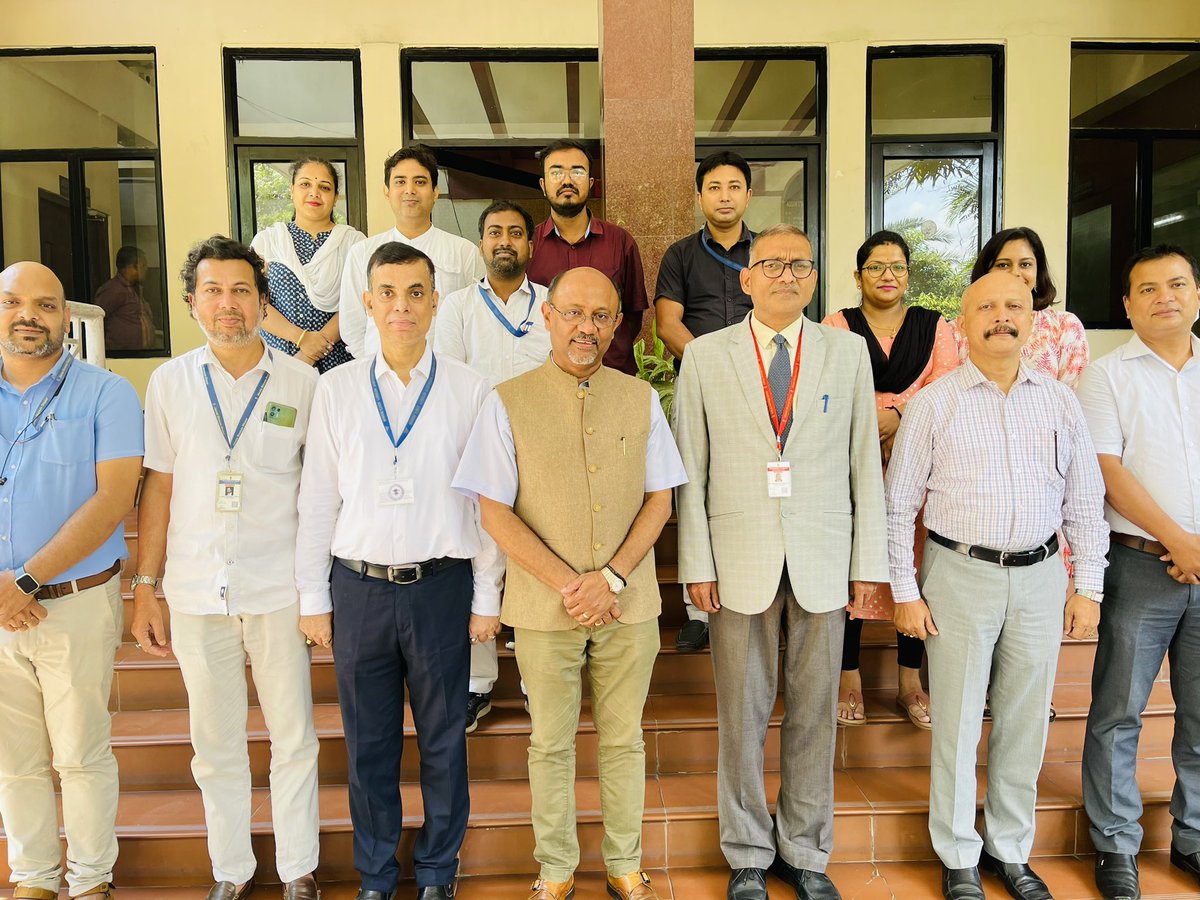 rajibshaw's tweet photo. A very productive meeting with CEO, Assam State Disaster Management Authority (ASDMA) and a very vibrant team of professionals. #asdma @india_rika @rikainstitute @ijlsfc https://t.co/4ITLlDXKWi