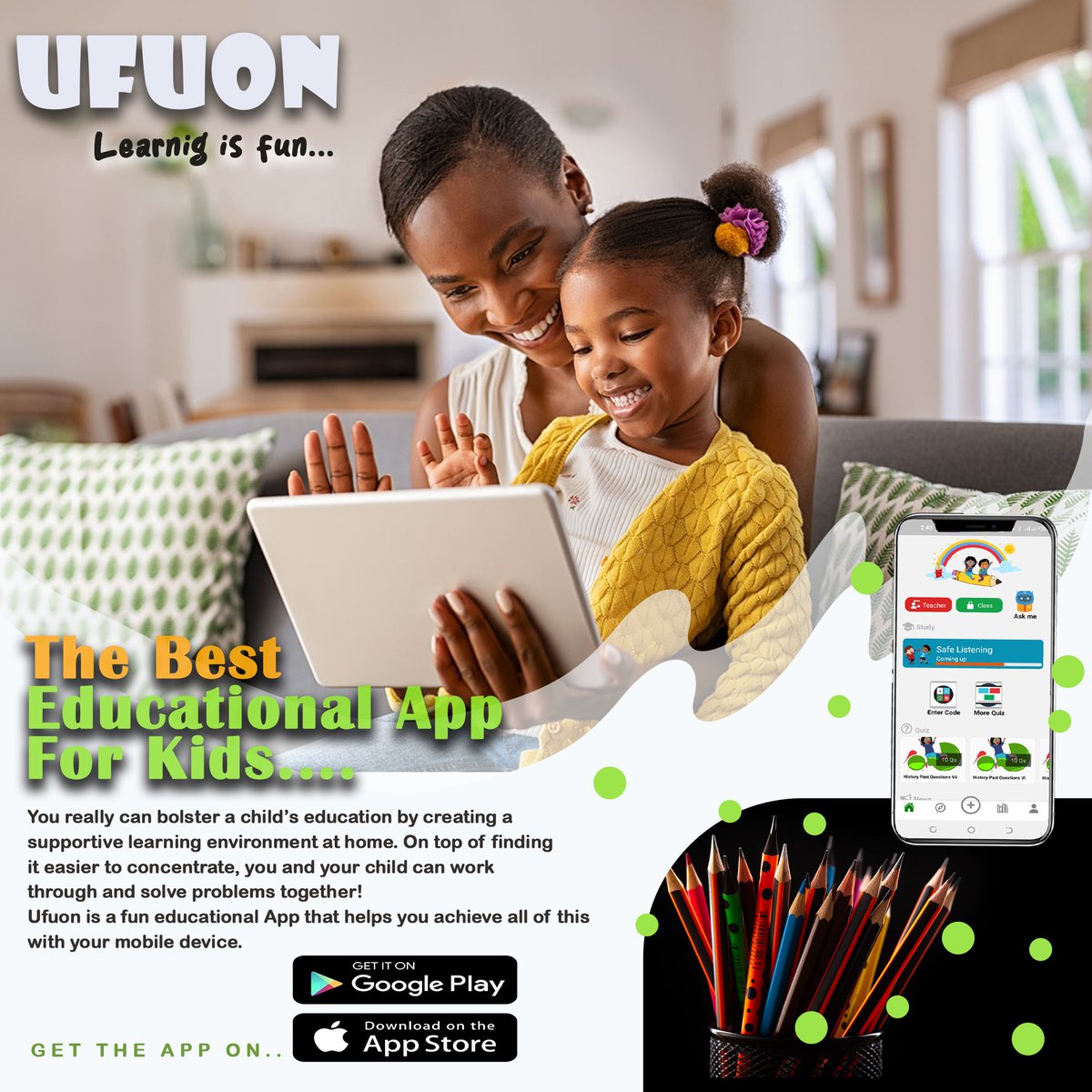 ufuon_edu's tweet photo. The Best Learning App for family fun or home study. Engage your kids and thank us later.
Download Ufuon now.
#Tinubu #PeterObiAt62 #Confused #Happybirthdaygeneral #CORNfused #Courtofappeal #BScinEngineering #617Naira #Renewedhope #AuntyKate #YorubaRonu #ElluP #WhatsApp https://t.co/rGAIBJdNuC