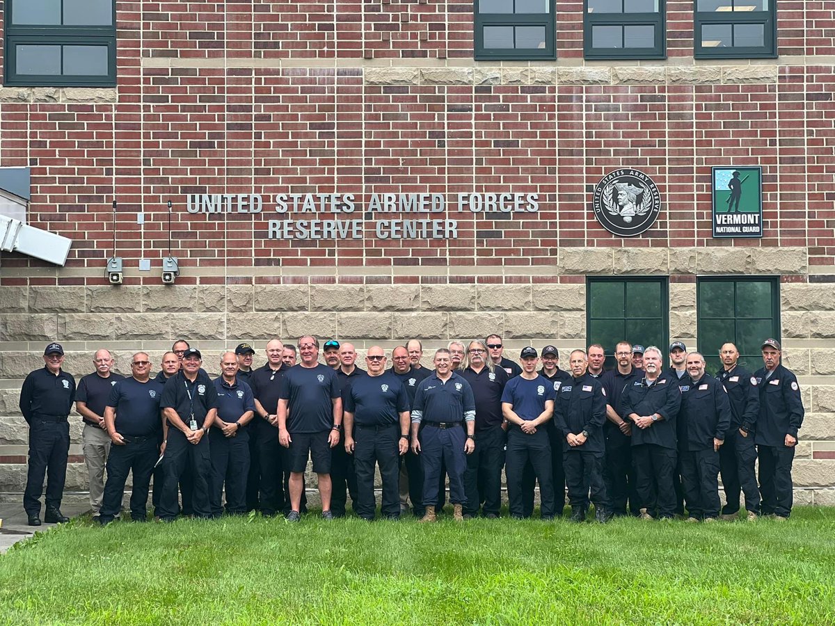 UTTF1's tweet image. Vermont Flooding Response
White Incident Support Team Concludes Operations

Our UFA/UT-TF1 team members, Keith Bevan and Embret Fossum have completed their work with the FEMA White Incident Support Team in Vermont and will be returning home tomorrow. 
Safe travels!!