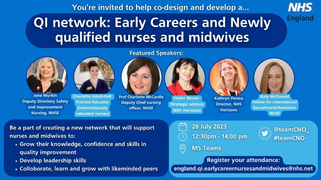 charlotte mcardle RN (@charlottemcardl) on Twitter photo We are really excited to work with early career nurses and midwives to develop leadership and QI skills. Would love as many as possible to join and help us co design what works for you as leaders for the future <a href="/teamCNO_/">teamCNO π</a> We are really excited to work with early career nurses and midwives to develop leadership and QI skills. Would love as many as possible to join and help us co design what works for you as leaders for the future <a href="/teamCNO_/">teamCNO π</a>