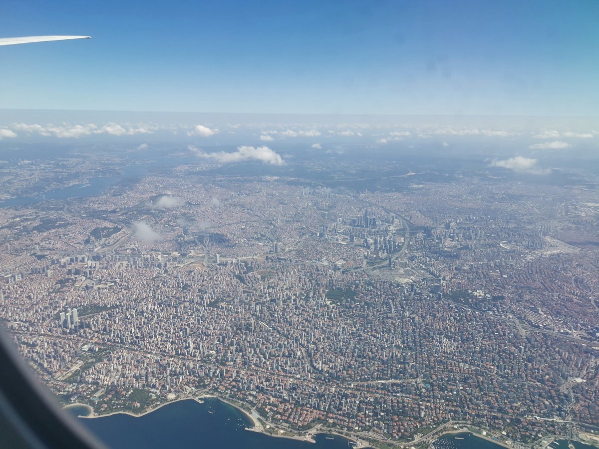 Richard Gladstone (@gladrich2014) on Twitter photo An aerial view of #Istanbul taken on the <a href="/TurkishAirlines/">Turkish Airlines</a> flight from #Ankara on Sunday when I flew back home at the end of my overland trip to #Turkey from #Hastings. An aerial view of #Istanbul taken on the <a href="/TurkishAirlines/">Turkish Airlines</a> flight from #Ankara on Sunday when I flew back home at the end of my overland trip to #Turkey from #Hastings.