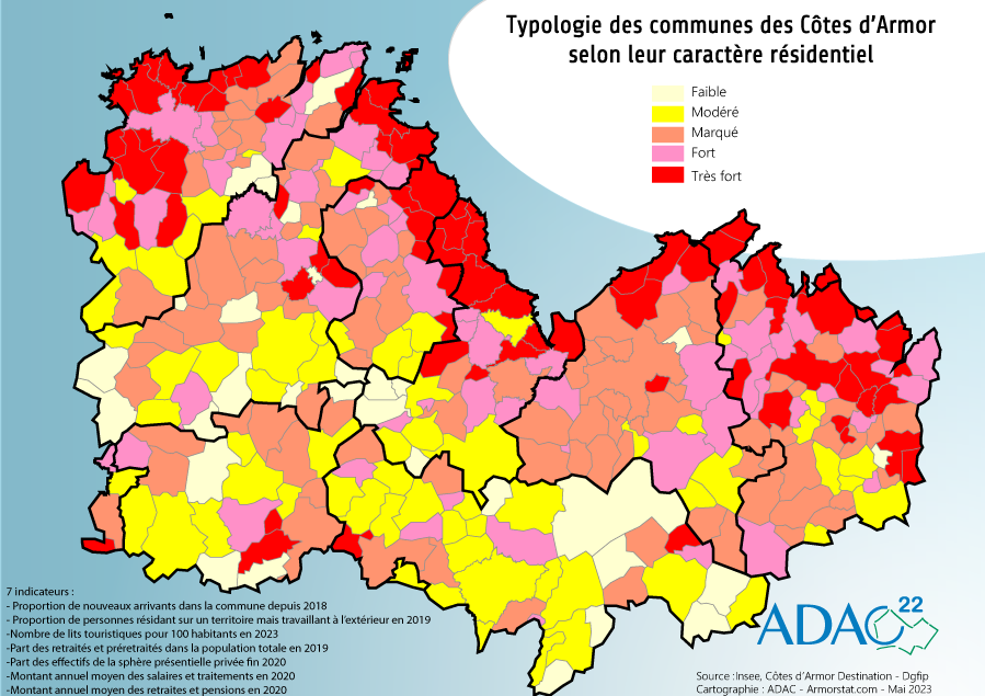 L’économie résidentielle regroupe les activités mises en œuvre localement pour la production de biens et services visant à la satisfaction des besoins de personnes présentes sur un territoire. Qu’en est-il en #cotesdarmor ? Lien armorstat.com/armorstat_publ…… (onglet Economie)