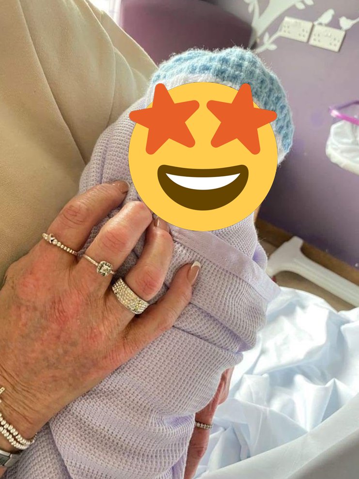 IArchross's tweet image. my son has been born :3