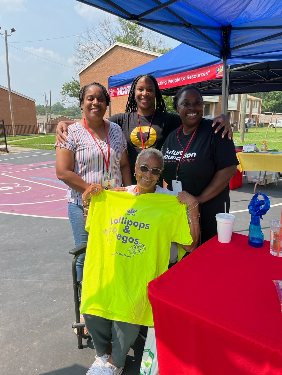 FutureFndation's tweet photo. Future Foundation program managers have again partnered with Lollipops and Legos, an event sponsored by Ignite College Park Resource Center with a "Get Out to Vote" message.

#TogetherWeCan 
#communitysupport 
#secondfamily 
#Ignite2023 
#vote 
#FutureFoundation https://t.co/7qIMpr3nqf