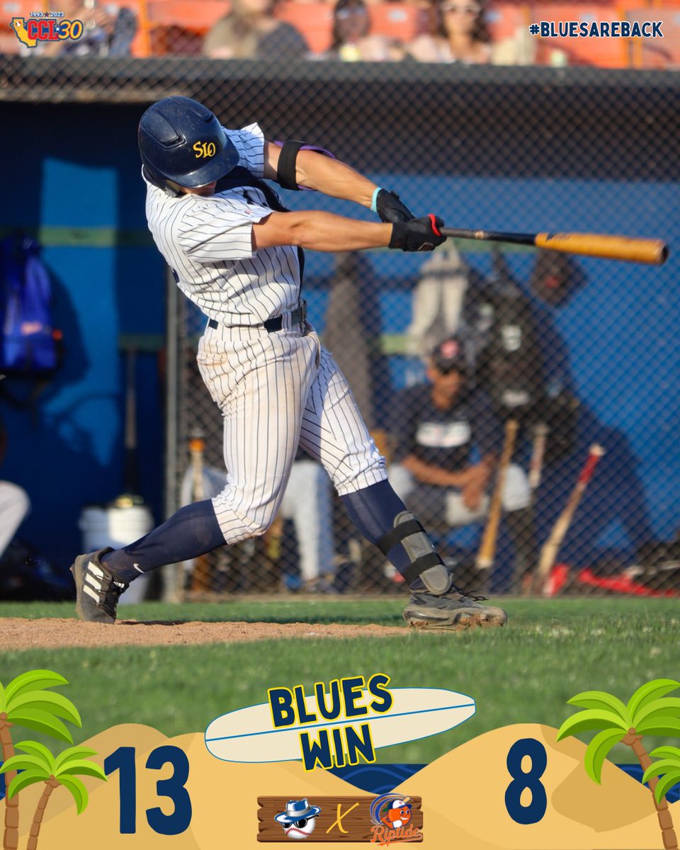 SLO_BluesCCL's tweet photo. Wild goose chase of a win!
#Win #Baseball #CollegeBaseball #SLO #sloblues https://t.co/vy6cR4bskq