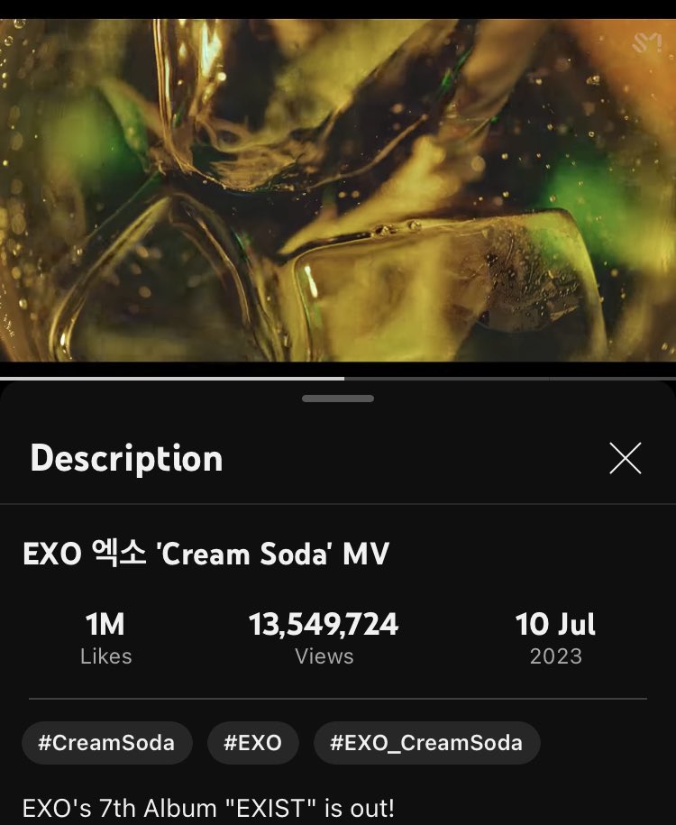 exolyoutubeteam's tweet photo. Hello there 👋, click the link ! 

EXO 엑소 'Cream Soda' MV 
🔗https://t.co/VTtaJRfpU5 

#EXO_EXIST #EXO_CreamSoda 
@weareoneEXO #EXO #엑소 https://t.co/UYumR7sdoY