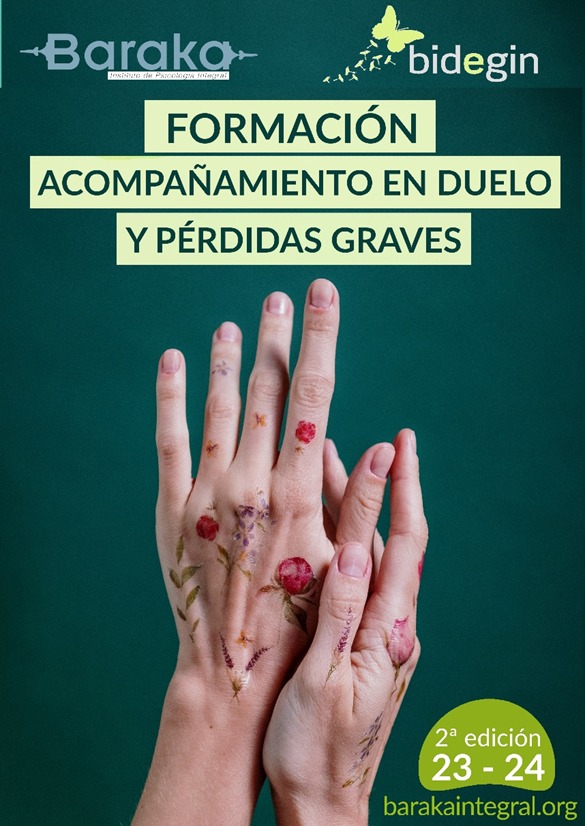 HeriotzaH's tweet photo. AURREZ AURREKO FORMAKUNTZA DONOSTIAN.

2023-2024

FORMACIÓN PRESENCIAL EN DONOSTIA.

https://t.co/38QxgyCiwx

#FormaciónDuelo #Muerte #Duelo
#FormakuntzaDoluan #Dolua #Heriotza
#Formakuntza #Formación https://t.co/7KzaDwpQh2