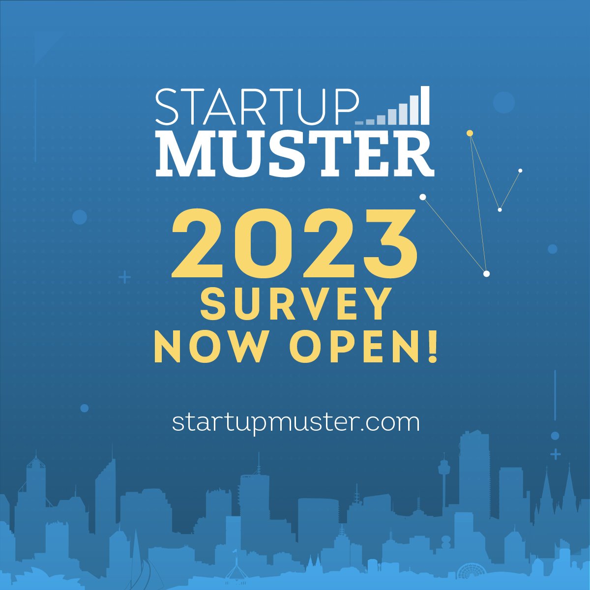 Yas Grigaliunas (@yasgrigaliunas) on Twitter photo It's that time of year again.... <a href="/startupmuster/">Startup Muster</a> are looking for every startup and startup supporter to take a moment to show what they're doing.
Head to startupmuster.com to take part!!!! It's that time of year again.... <a href="/startupmuster/">Startup Muster</a> are looking for every startup and startup supporter to take a moment to show what they're doing.
Head to startupmuster.com to take part!!!!