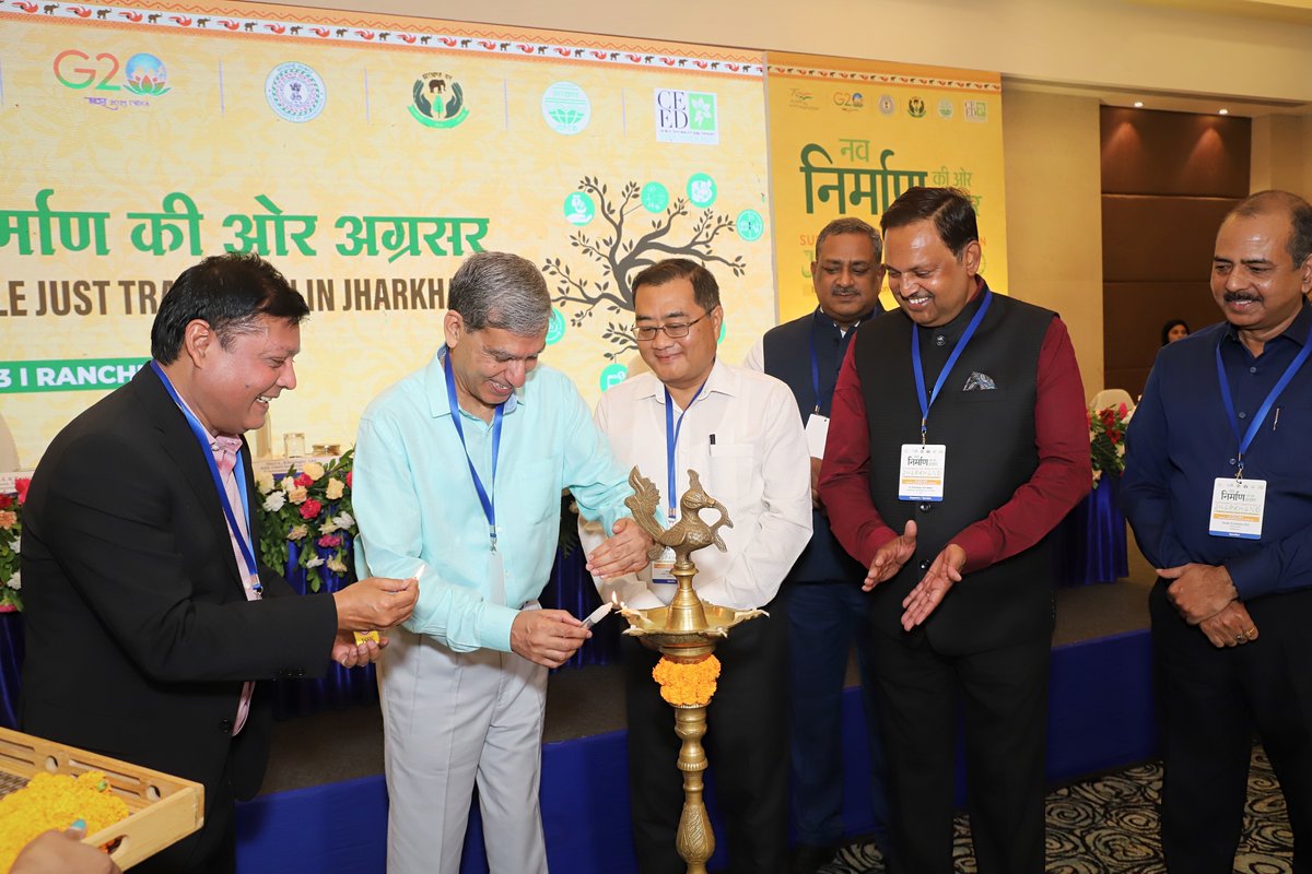 KumarRamapati's tweet photo. 2/2
We are up and ready for the challenges that lie ahead in this path but we are also confident that we can make the state more resilient towards #climatechange. Together, let's drive positive change and foster a #justtransition towards a thriving, eco-friendly #Jharkhand. https://t.co/xc808fZzrj