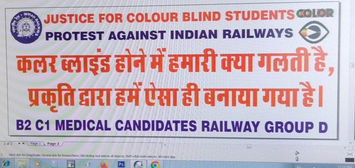 AIRAAAOFFICIAL's tweet photo. B2C1 Medically Fit CCAA have cleared  everything including Exam, DV, Medical etc,then its unfair to deprive them from Job. Kindly absorb them ASAP in group D n make their dreams come true.
#Absorb_All_B2C1_Fit_CCAA_InGroupD
@AshwiniVaishnaw @RailMinIndia @ShivaGopalMish1 @IR_CRB https://t.co/MGgWmITFQx