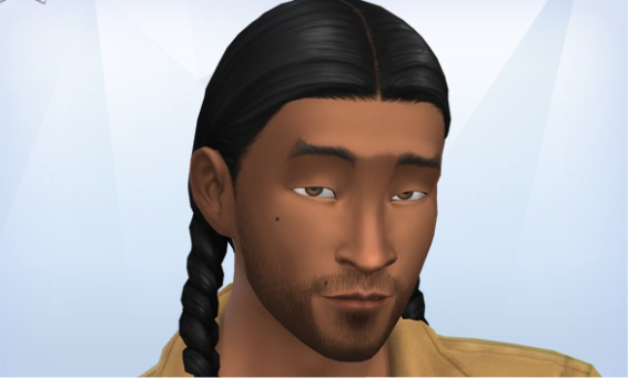 Sims4Sarah's tweet photo. I just shared Outdoors Man Benji on #TheSims4 Gallery. He's 440 of my #AllTheHair series where I try to use all the hairstyles in the game. #TheSims4HorseRanch #ShowUsYourSims https://t.co/k44ID0rom0