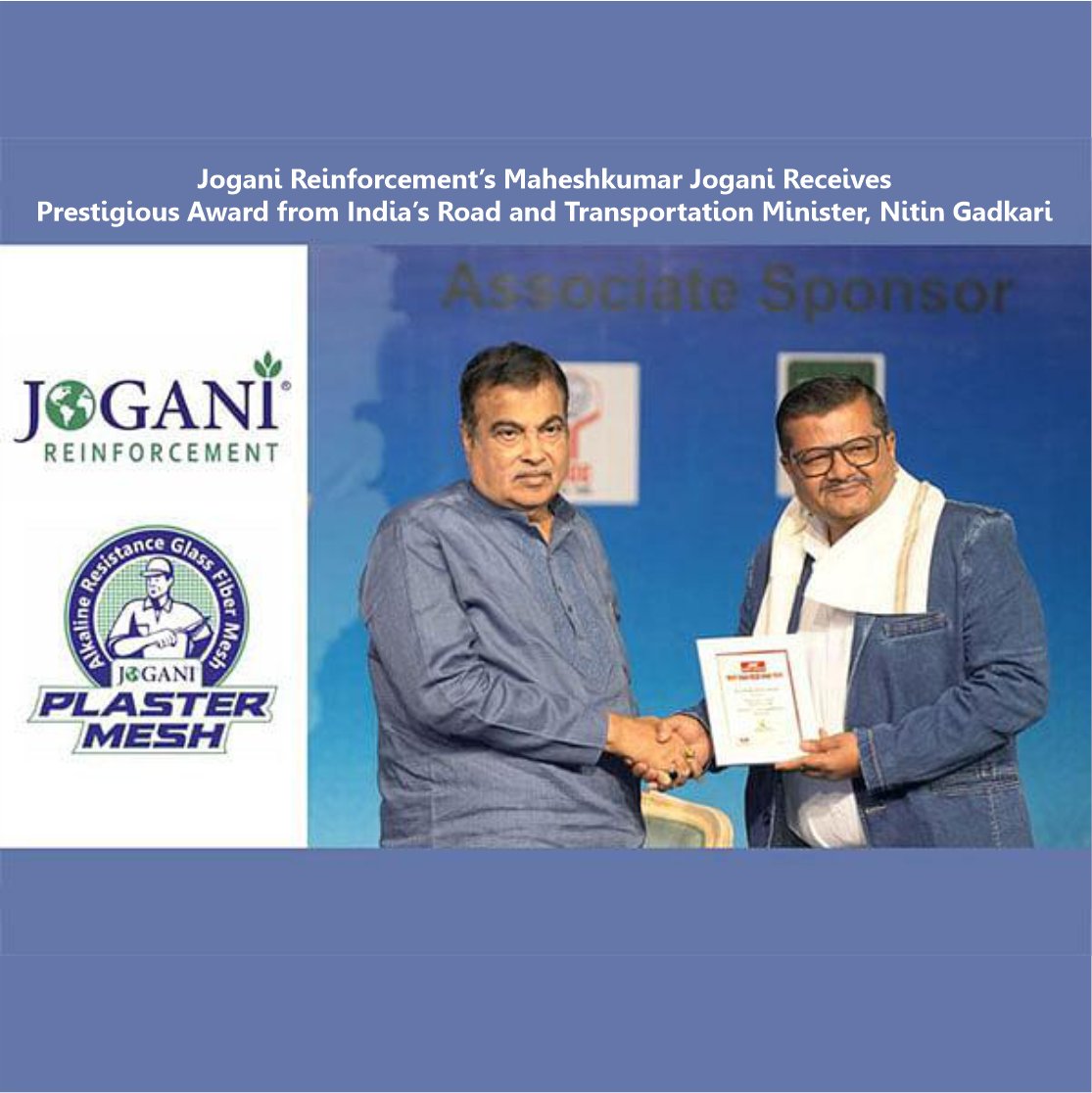 JoganiRt's tweet image. Maheshkumar Jogani, was recently graced with the prestigious Award by India’s Road and Transportation Minister, Shree Nitin Gadkari
@nitin_gadkari 
#Minister #prestigiousaward #jogani #joganireinforcement