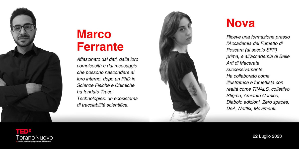 nihilenz's tweet photo. TED❌ToranoNuovo - Ideas Worth Spreading
Il tema di questa prima edizione (la prima in Provincia di Teramo) è Confini.

❌ 22 Luglio 2023
📍 Corropoli, Palazzo Ducale della Montagnola

Ultimi biglietti disponibili su https://t.co/sHnYPvVoVp

#tedxtoranonuovo #tedx #tedxitalia https://t.co/UeqFQb7d9g