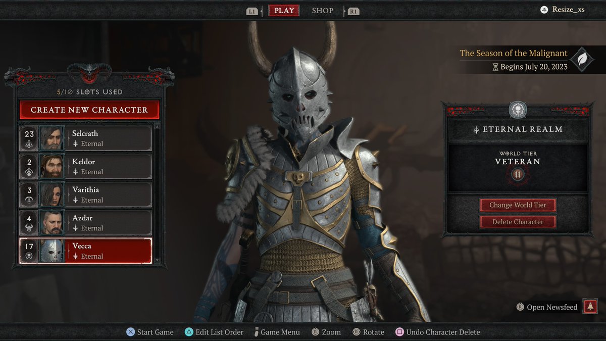 VikingZac's tweet photo. #PS5Share, #DiabloIV https://t.co/jA1VEXwcvd