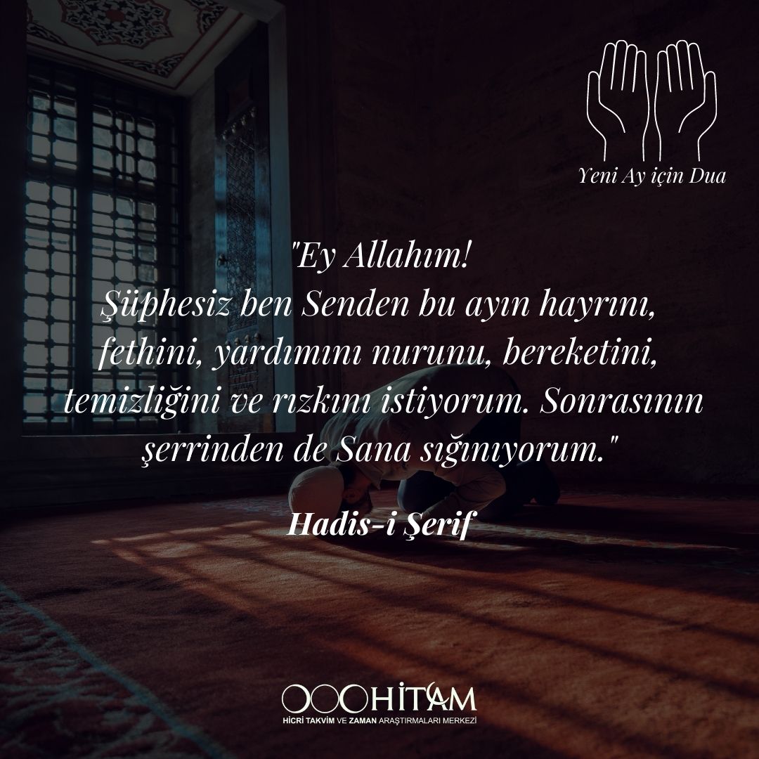Bugün Hicri 1 Muharrem 1445.
Yeni Hicri yıl dünya müslümanlarına khayır, bereket, başarı ve huzur getirsin inşallah.