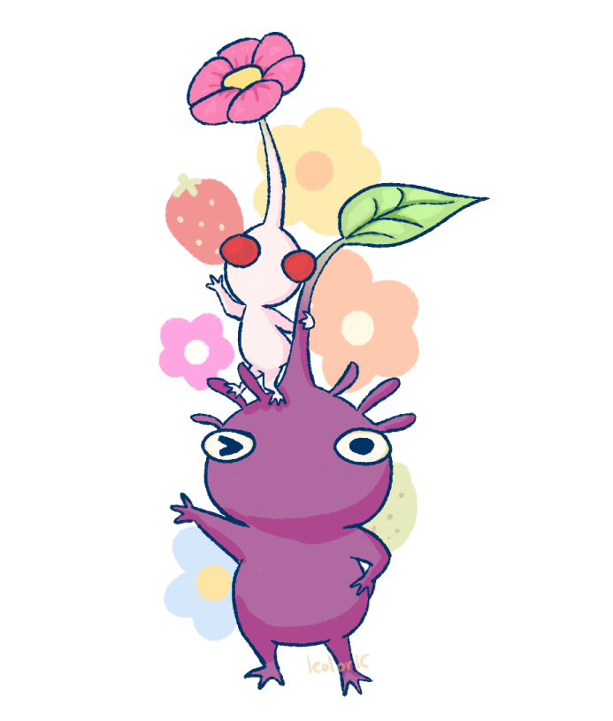 leoloric's tweet photo. best friends forever :) #Pikmin https://t.co/t8OH4zCkIh