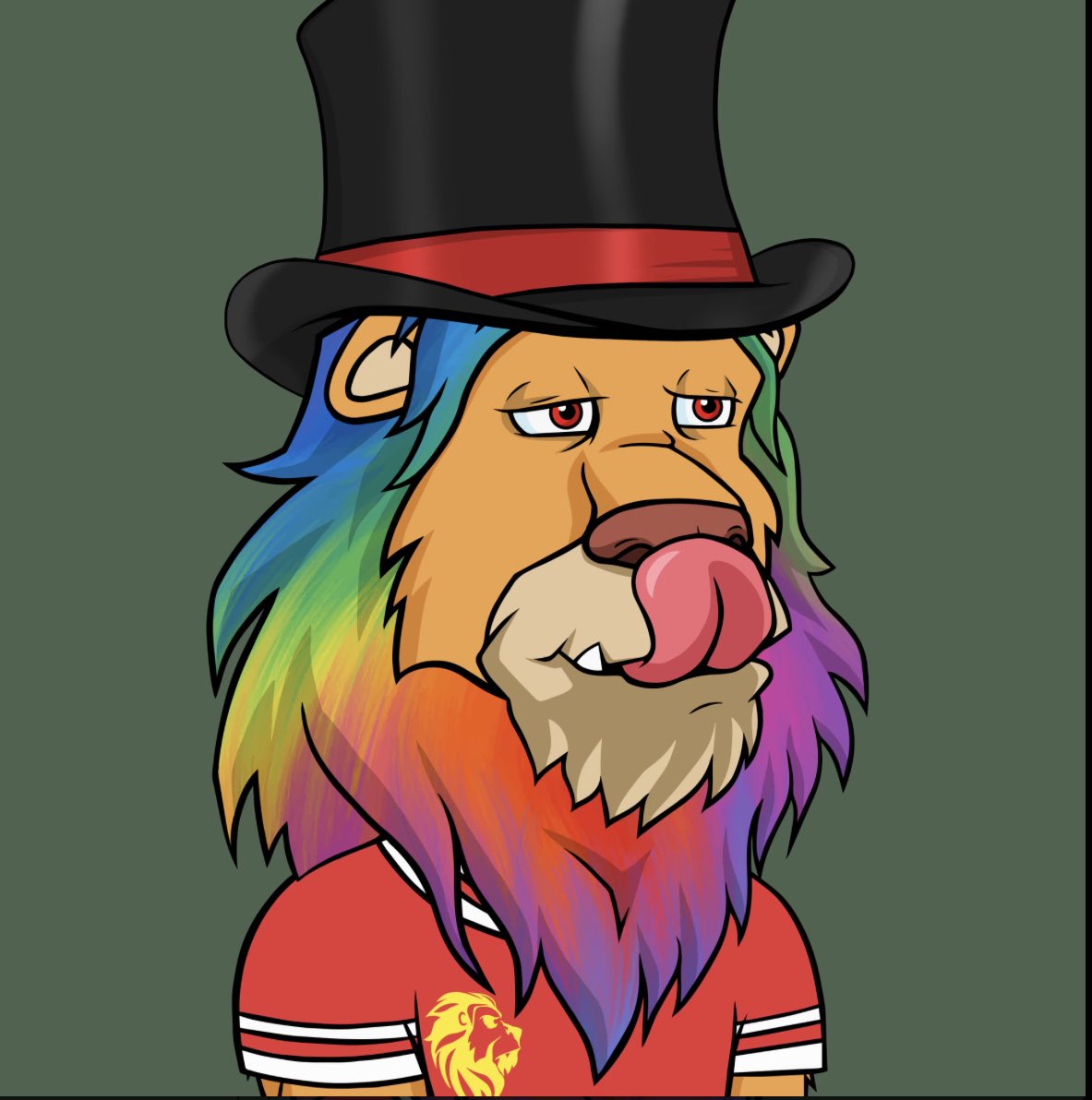 SaysAdam's tweet photo. Feeling roarish so added this OG 🦁 to the pride!  How’d I do @LazyLionsNFT kings and queens?  #ROAR #LazyLions https://t.co/xr9lyWS9cT