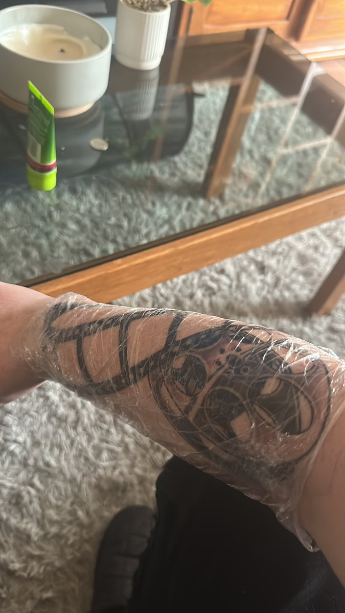 SleekGains's tweet photo. My first tattoo done and dusted. Can fill in each film with whatever I want e.g achievements, cinematography scenes, family. Literally whatever I want. This is the beginning and I’m sure I’ll keep getting more 🤙 https://t.co/KLI1PgW8Fj