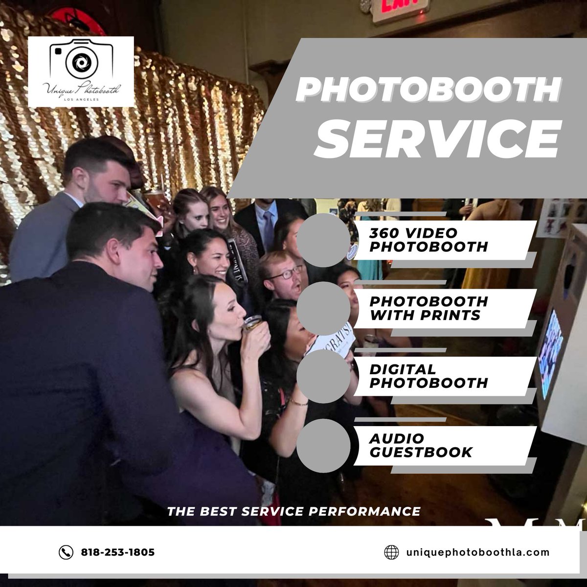 GersonSanchez16's tweet photo. Unleash your creativity and have a blast with our customizable props and backgrounds in our state-of-the-art photobooth.

#360photobooth #photoboothrental #weddingphotobooth #quinceaneraphotobooth #partyrental #photobooth #Losangeles #weddings #SanFernandovalley #audioguestbook https://t.co/Jl0iDpK4Pd