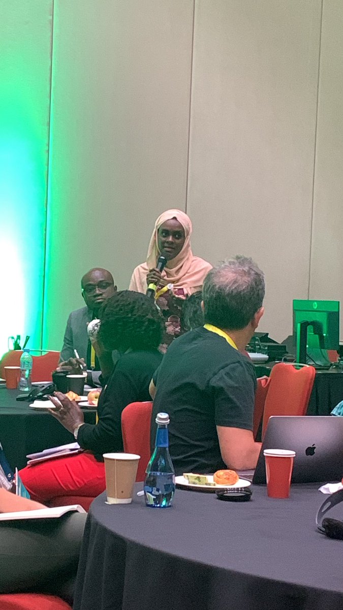 JoBoHem's tweet photo. @theGFF side meeting at #WD2023. Youth representative Mariama recommends creating evidence for advocacy - with stories, not just numbers @OptionsinHealth @E4AMamaYeAfrica https://t.co/qgm2l1Ws7d