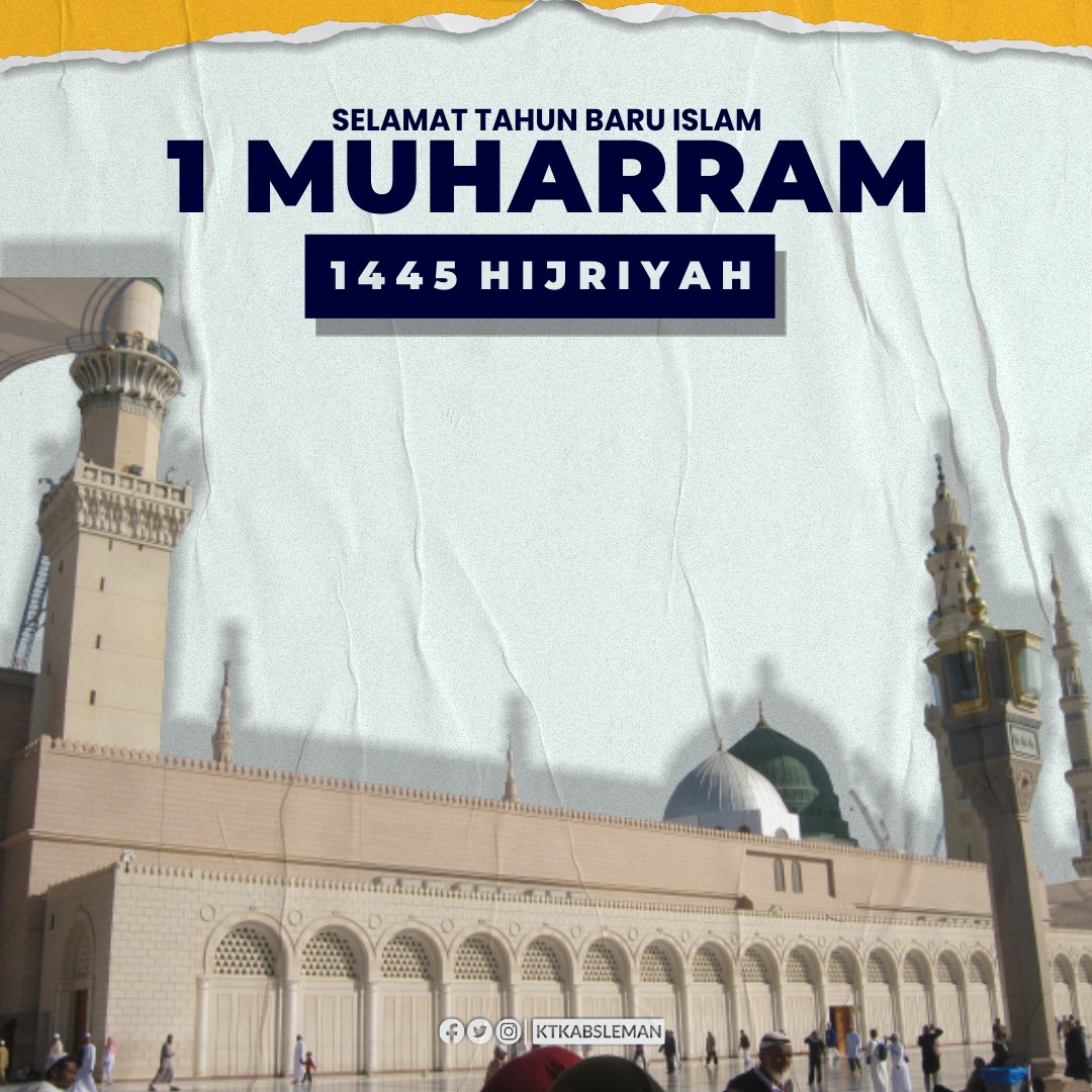 ktkabsleman_'s tweet photo. Keluarga Besar Karang Taruna Kabupaten Sleman mengucapkan Selamat Tahun Baru Islam, 1 Muharram 1445 Hijriah

#KarangTaruna #BanggaKarangTaruna https://t.co/spFx4pCiTs