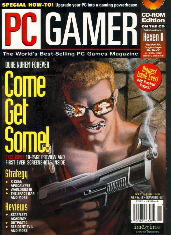 Between 1994 and 2003, my father always offered me a yearly subscription to PC Gamer mag.... part of who I am now comes from here. And seing <a href="/baldursgate3/">Baldur's Gate 3</a> on it brings joy to my face.