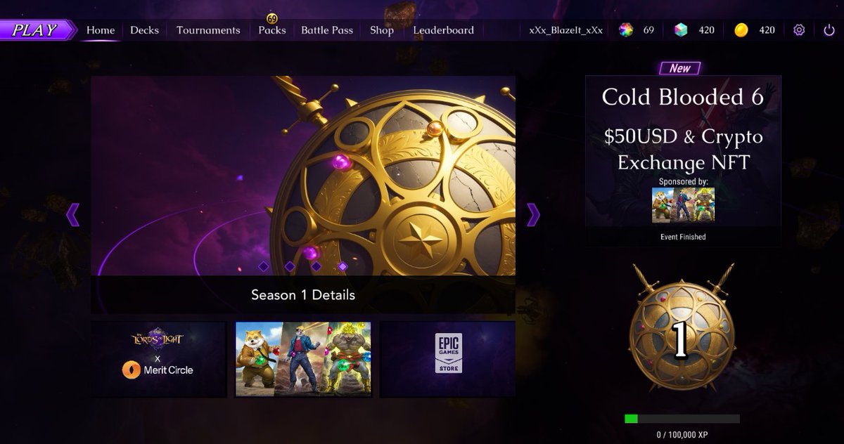 It's SO CLOSE!!!! Check out the new #RTLOL Home screen you'll see when you first log in to the game on <a href="/EpicGames/">Epic Games Store</a> Store! Notice anything new/cool you haven't seen before?

bit.ly/play-rtlol - WISHLIST NOW!

<a href="/BuildOnBeam/">Beam</a> <a href="/GamingOnAvax/">Gaming on Avax</a> <a href="/avax/">Avalanche🔺</a> <a href="/Alliestrasza/">Alliestrasza</a> <a href="/Masongos_/">Mason</a> <a href="/uhhdub/">dub</a>
