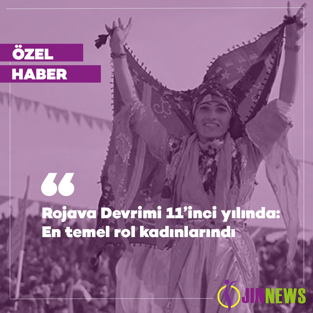 jinnewsturkce's tweet image. 🟣Rojava Devrimi 11’inci yılında: En temel rol kadınlarındı
#Jinnewshaber #RojavaDevrimi
jinnews41.xyz/TUM-HABERLER/c…