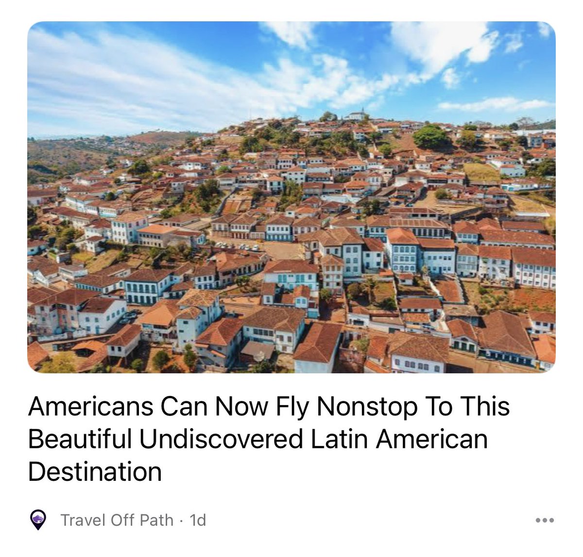 🤔 judging by the houses there I'm pretty sure it has already been "discovered".