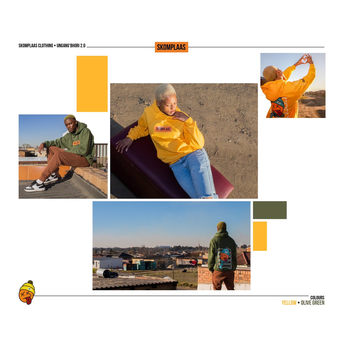 Skomplaas_SKP's tweet photo. Allow us to tell a SKOMPLAAS (Kasi) story through the Freedom of Art and Street Wear! 

Introducing our New 23/24 Winter Collection, UNGANG’BHORI 2.0 🔥🔥🔥 

Uzos’Thola ESGOGA, 1905 8th Street Emzinoni, Bethal, Mpumalanga South Africa 🇿🇦🧡

#Skomplaas_Clothing 
#UngangBhori https://t.co/xox9ZE1IZp