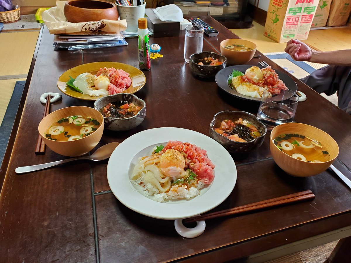 sunaga_kento's tweet photo. #じいと昼飯 https://t.co/vZOomhfkoR